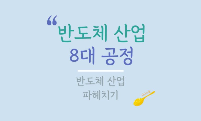 반도체 8대 공정에 대해 설명하는 글의 특성이미지